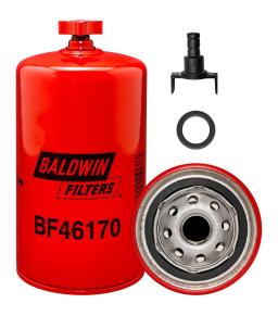 BF46170 Baldwin Fuel/Water Separator Spin-on with Drain