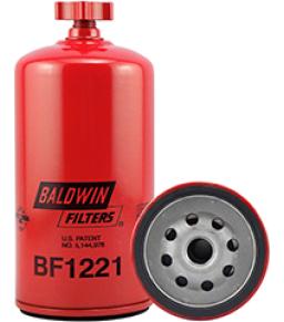 BF1221 Baldwin Heavy Duty Fuel/Water Separator Spin-on with Drain