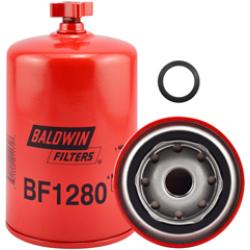 BF1280 Baldwin Heavy Duty FWS Spin-on with Drain