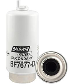 BF7677-D Baldwin Heavy Duty Secondary Fuel/Water Separator Element with Drain
